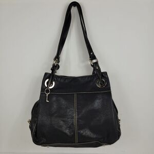 Fossil Black Leather Women's Shoulder Bag